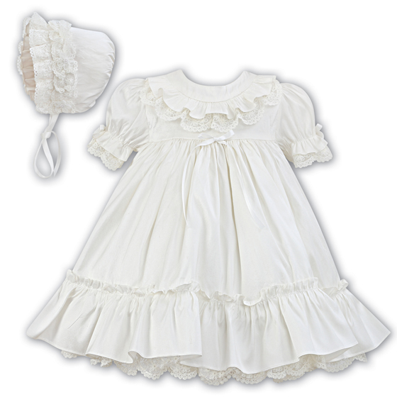 Sarah Louise Ceremonial Ballerina Length Christening Party Dress 001150